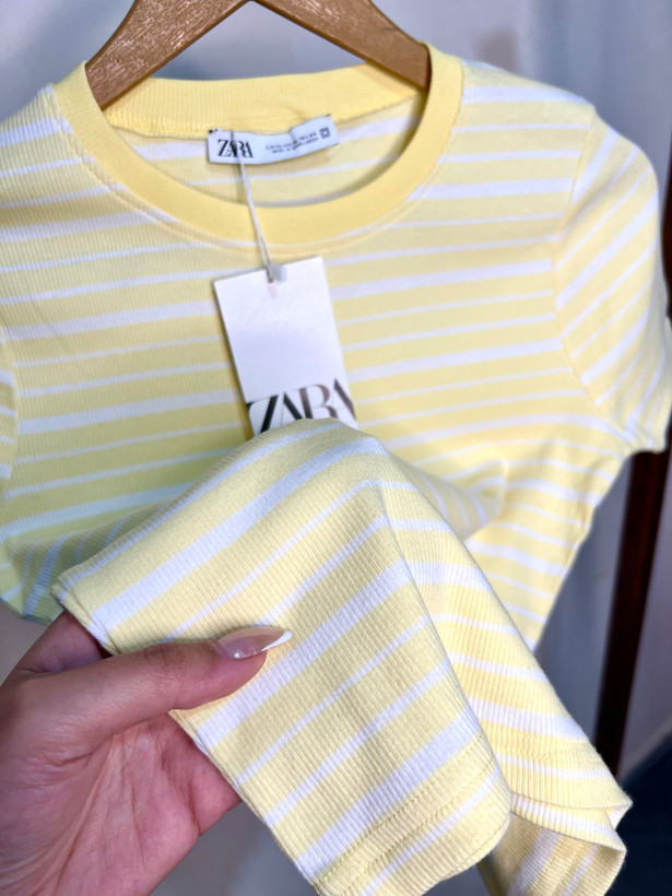 تیشرت راه راه زارا مدل Zara yl
